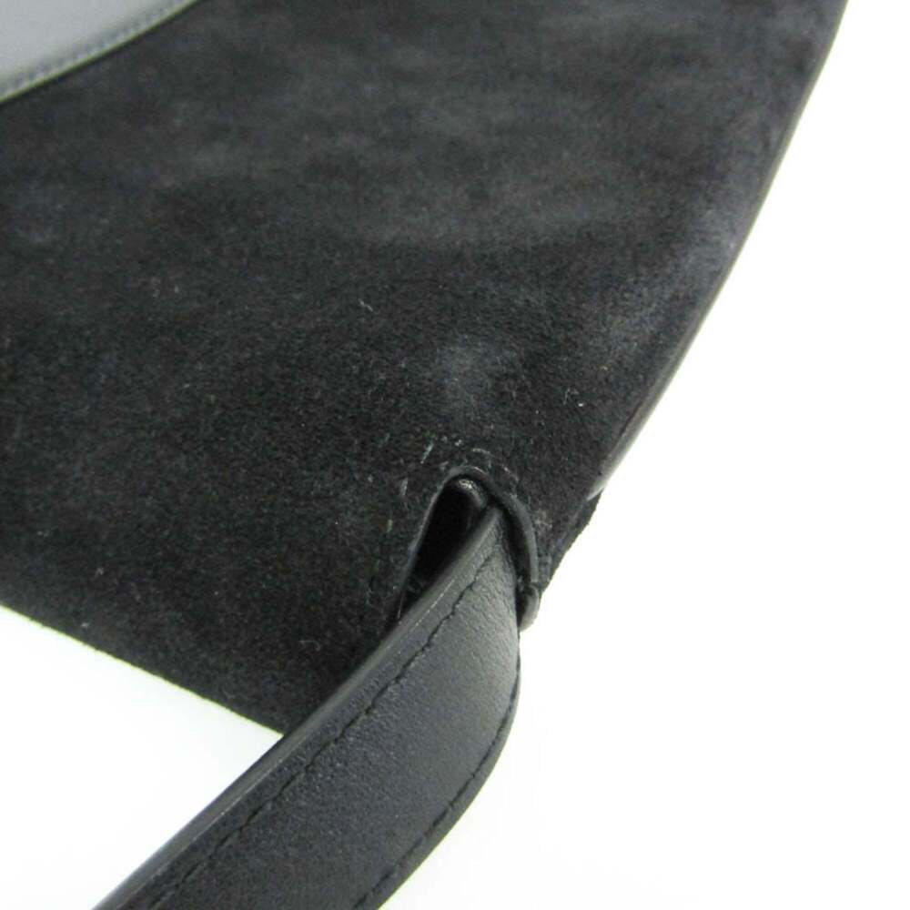 GUCCI Authentic Black Leather Shoulder Bag - Picture 6 of 14